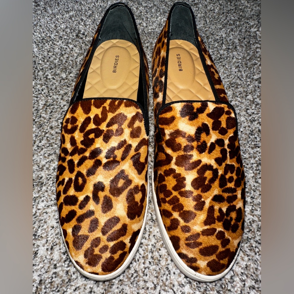 Birdies Leopard Print Flats